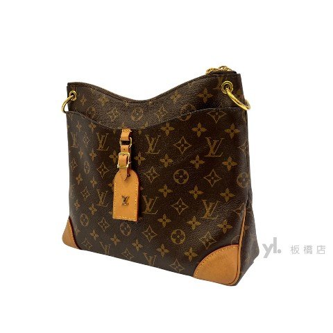 LV包包 ODEON MM 原花斜背/肩背包M45355-2