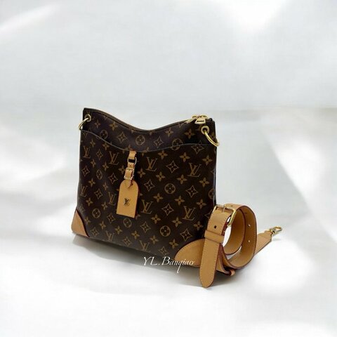 LV ODEON MM 原花斜背/肩背包M45355