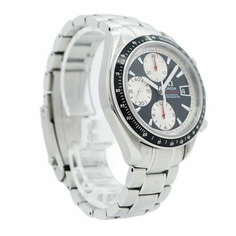 歐米茄超霸系列3210.51黑色錶盤男士腕錶-3