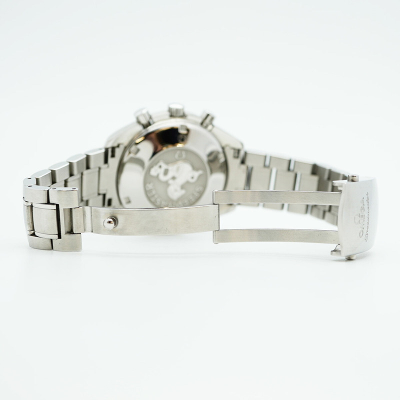 歐米茄超霸系列3210.51黑色錶盤男士腕錶-4