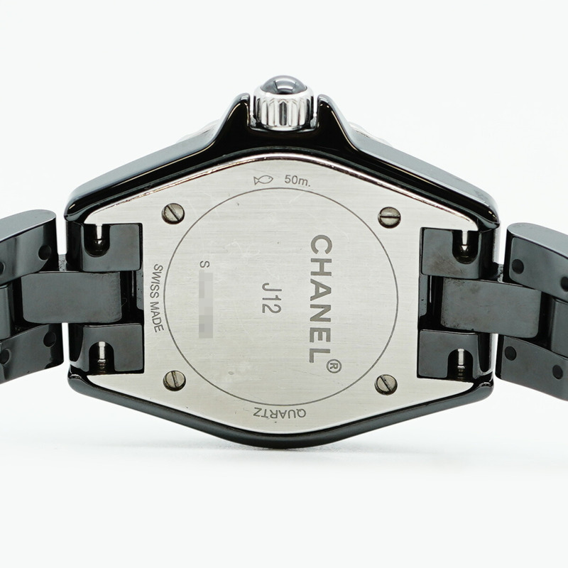 香奈兒 J12 H2571 黑色錶盤小姐腕錶-5