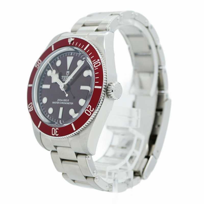 帝舵碧灣系列 7939A1A0RU 紅色錶盤男士腕錶-2