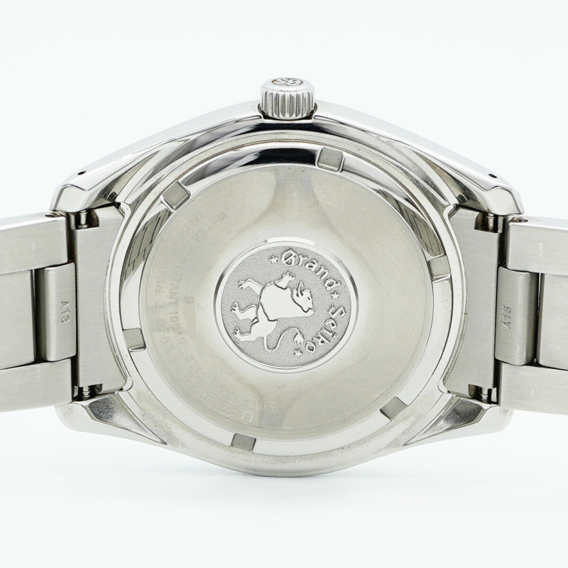 精工 Grand 9F86-0AF0 SBGN011 銀色錶盤男士腕錶-5