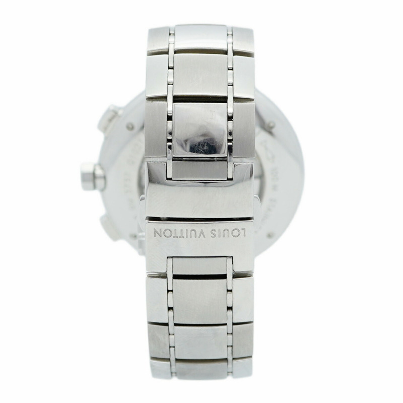 路易威登 Tambour Q1021 棕色錶盤男士腕錶-8