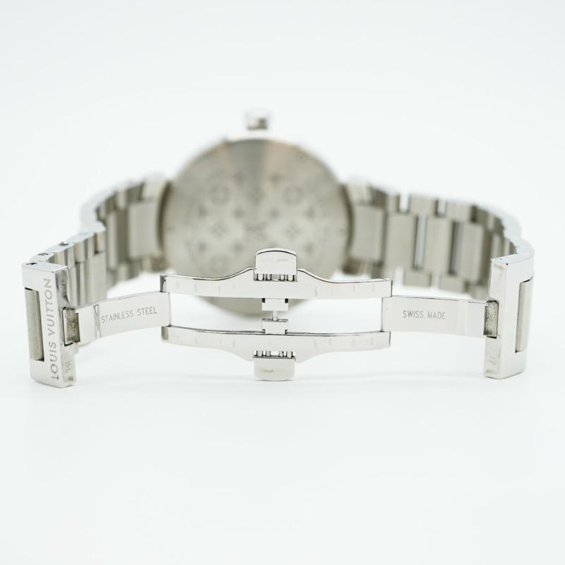 路易威登 Tambour Q1155 棕色錶盤男士腕錶-4