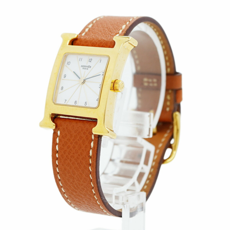 愛馬仕 H 系列腕錶 HH1.201 白色錶盤 女士款-2