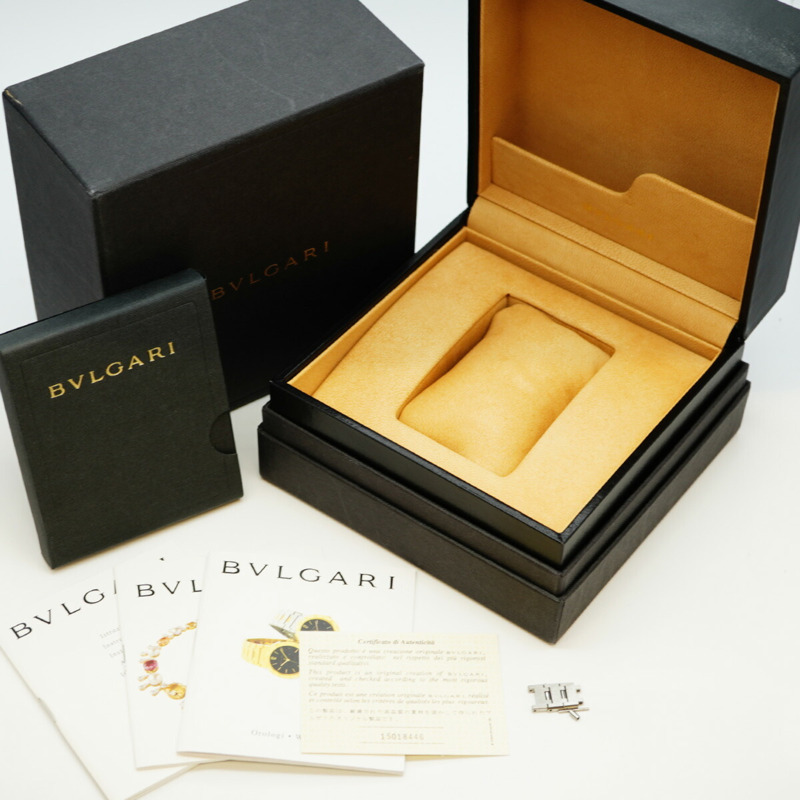 寶格麗 BB23SS 黑色錶盤小姐腕錶-1