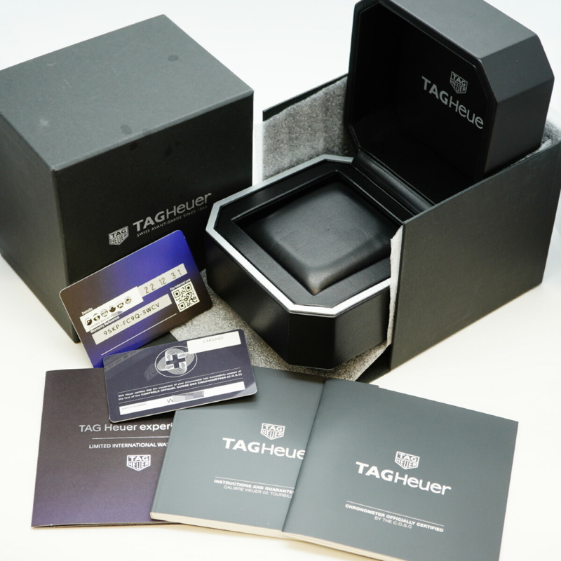 TAG Heuer 豪雅卡萊拉系列陀飛輪腕錶 CAR5A90 鏤空錶盤男士腕錶-1