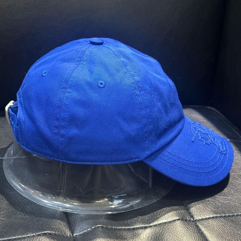 💎Han's house精品服飾💎BURBERRY 刺繡 戰馬 內裡格紋 帽子 義大利製 原價13500-3