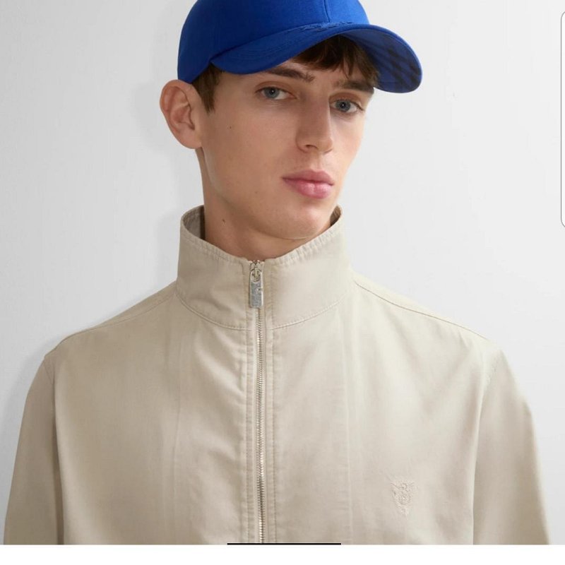 💎Han's house精品服飾💎BURBERRY 刺繡 戰馬 內裡格紋 帽子 義大利製 原價13500-5