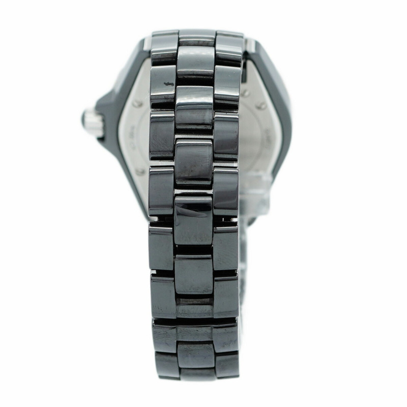 香奈兒 J12 H0682 黑色錶盤小姐腕錶-7