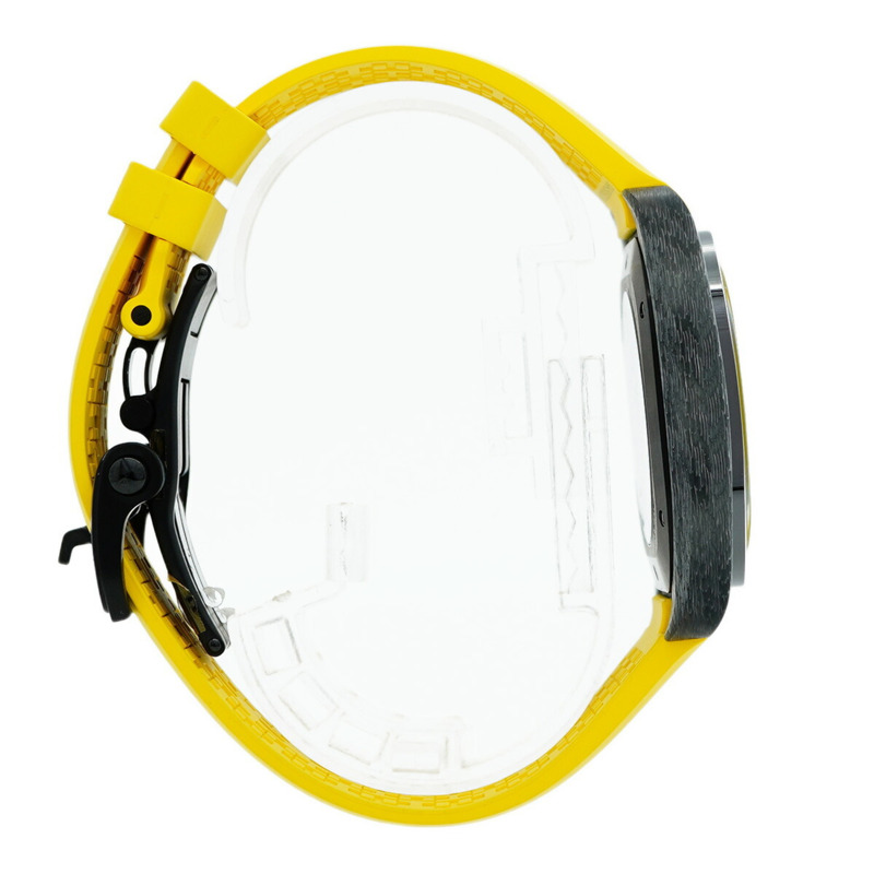 愛馬仕 H08 玻璃纖維 SP1.746 男士黑色錶盤腕錶-8