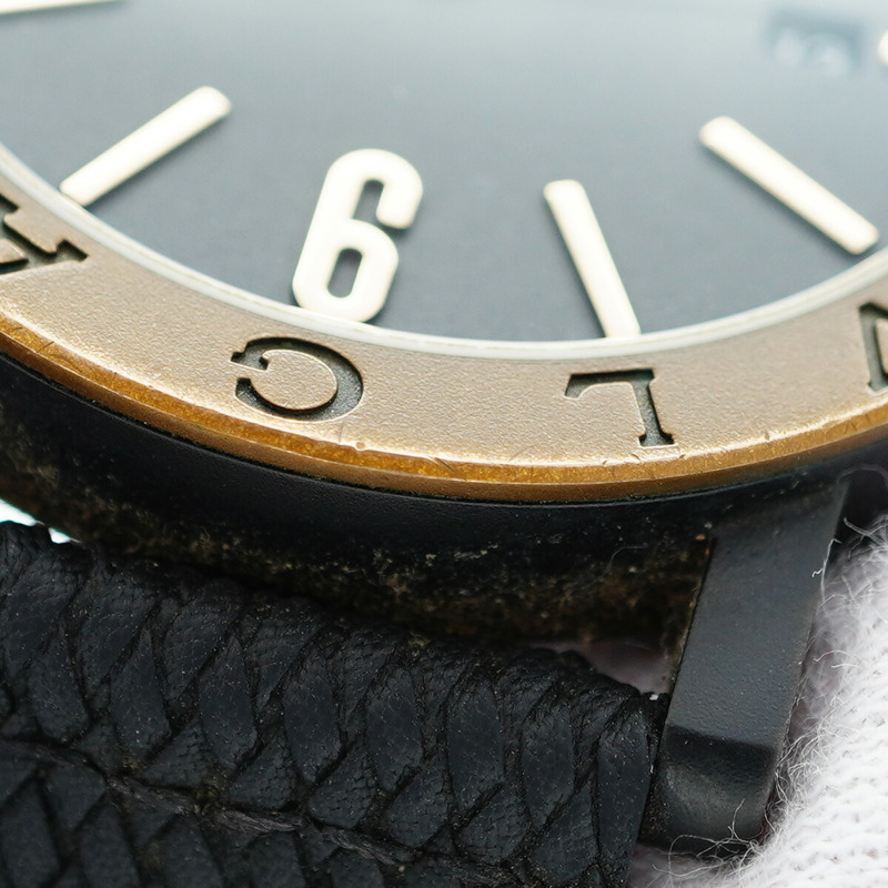 寶格麗 Solotempo 102931 BB41SB 黑色錶盤男士腕錶-7