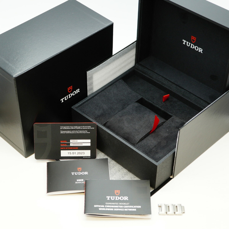 帝舵 Ranger 79950 黑色錶盤男士腕錶-1