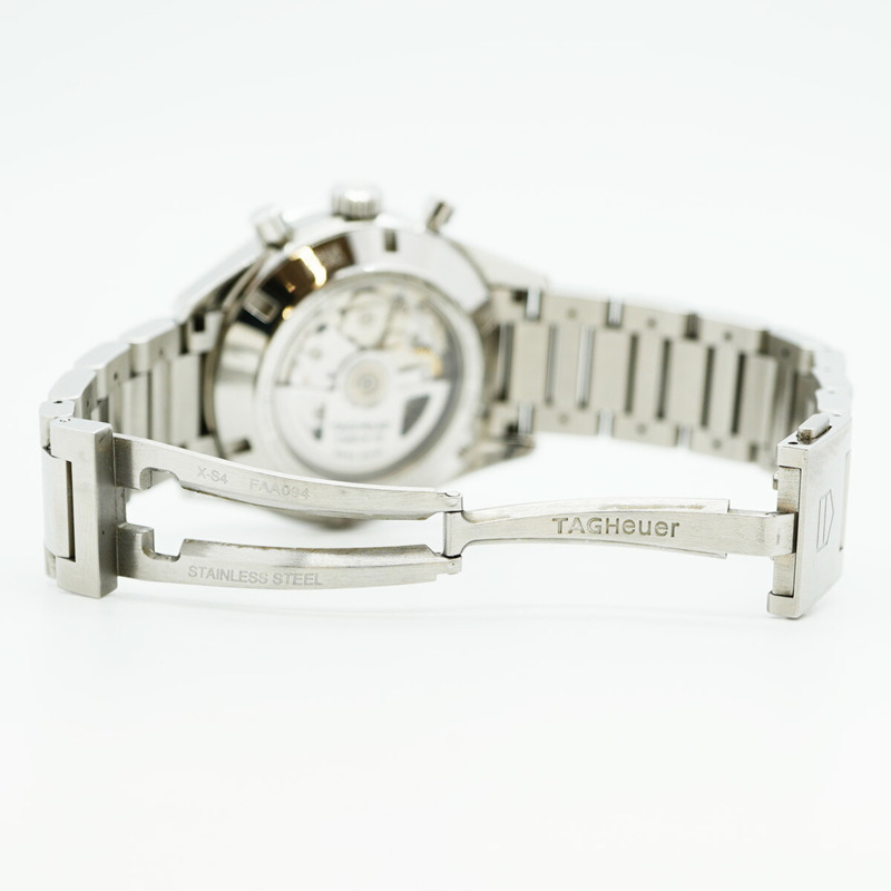 TAG Heuer 豪雅卡萊拉系列 CBK2112 藍色錶盤男士腕錶-4