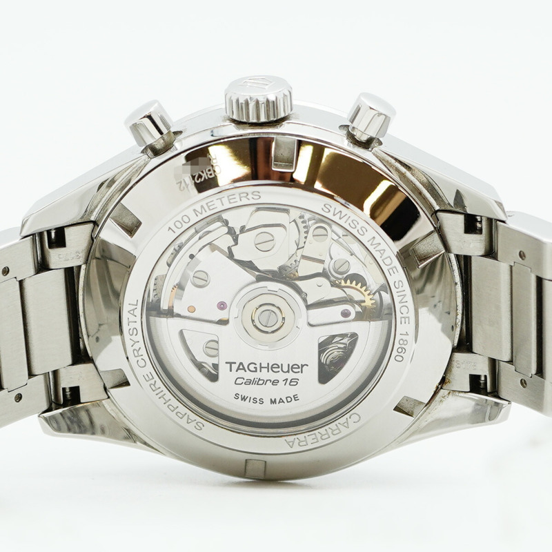 TAG Heuer 豪雅卡萊拉系列 CBK2112 藍色錶盤男士腕錶-5