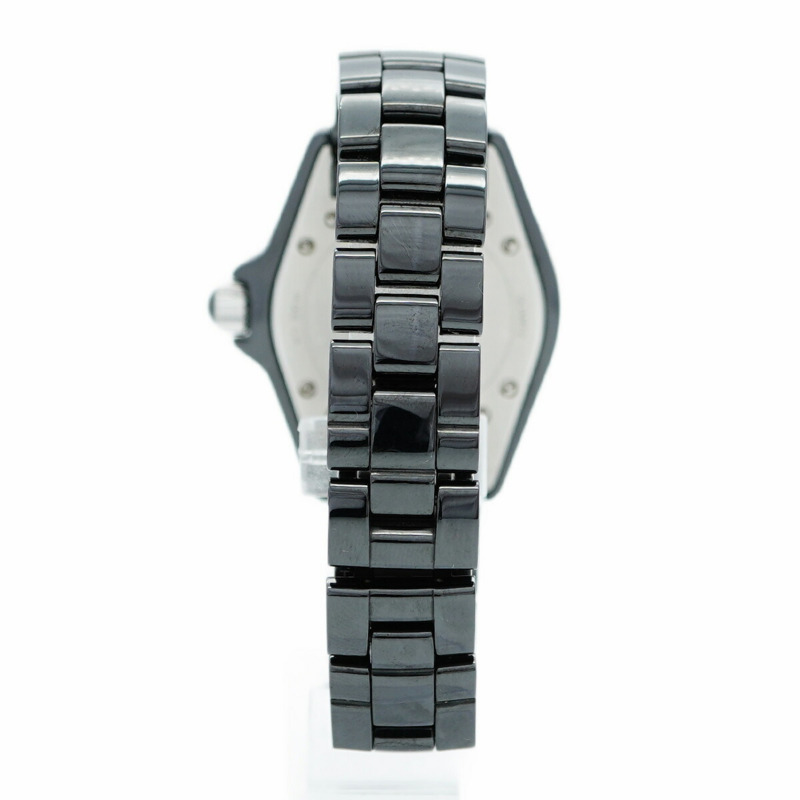 香奈兒 J12 H1625 黑色錶盤小姐腕錶-7