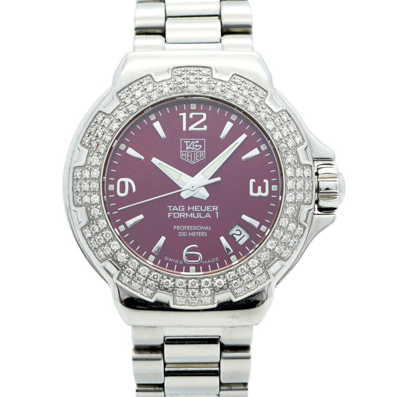 TAG Heuer Formula 1 WAC1219-0 粉紅錶盤女錶-0