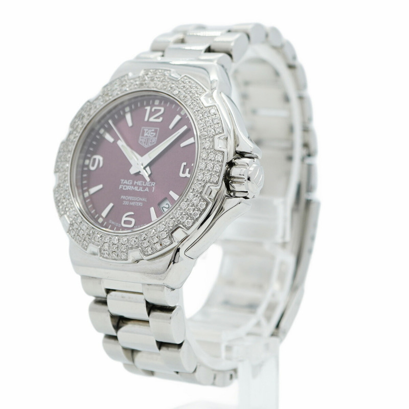 TAG Heuer Formula 1 WAC1219-0 粉紅錶盤女錶-1