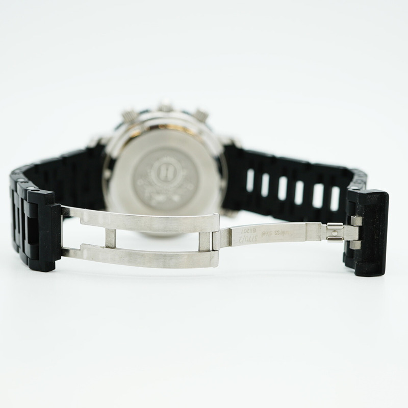 愛馬仕 Clipper Diver CL2.915 黑色錶盤男士腕錶-3