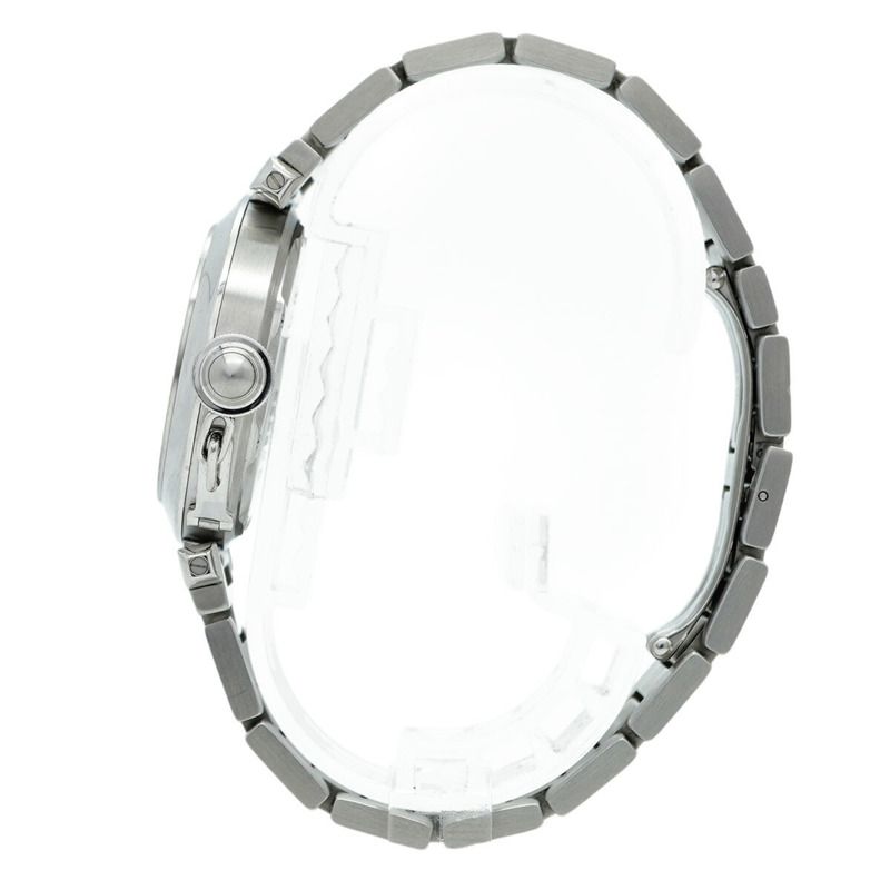 卡地亞 Pasha C W31023M7 銀色錶盤男士腕錶-8