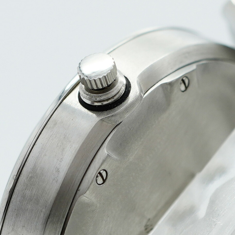 卡地亞 Pasha C W31023M7 銀色錶盤男士腕錶-10