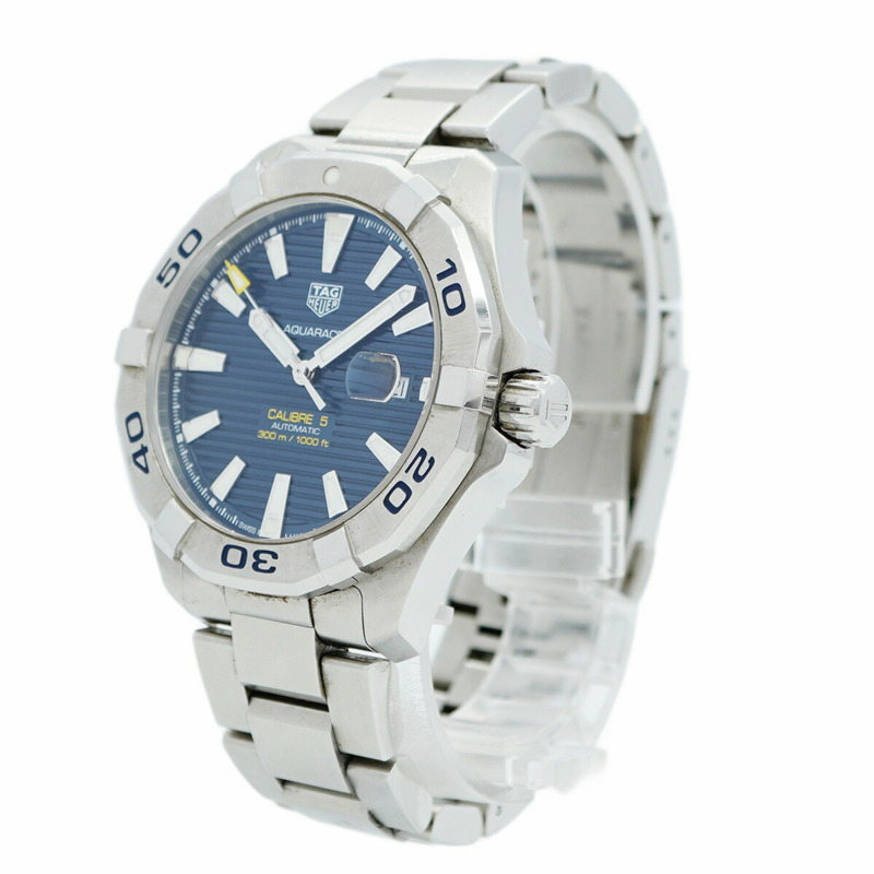 TAG Heuer Aquaracer WAY2012 藍色錶盤男士腕錶-1