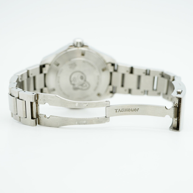 TAG Heuer Aquaracer WAY2012 藍色錶盤男士腕錶-3