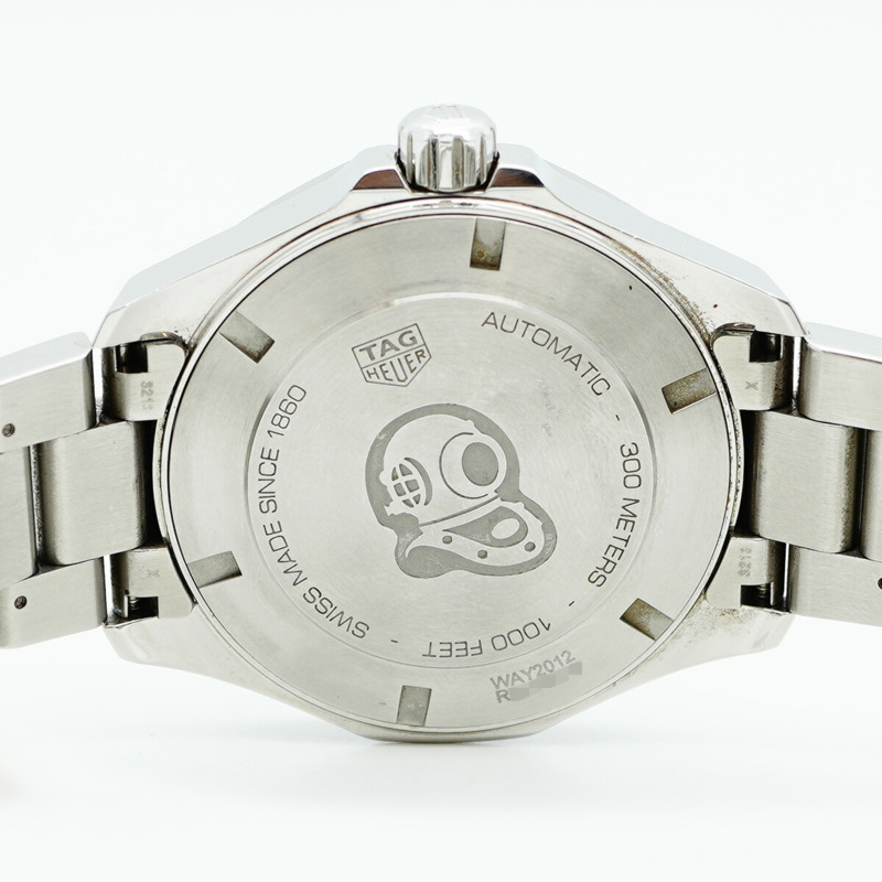 TAG Heuer Aquaracer WAY2012 藍色錶盤男士腕錶-4