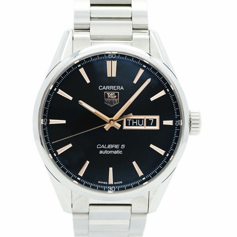 TAG Heuer 豪雅卡萊拉 WAR201C-1 黑色錶盤男士腕錶