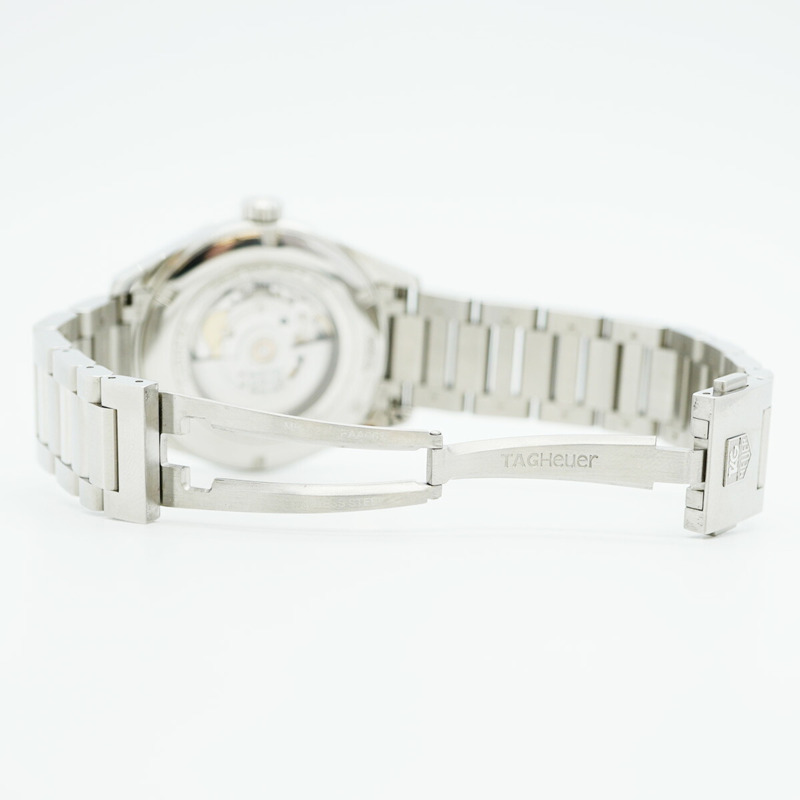 TAG Heuer 豪雅卡萊拉 WAR201C-1 黑色錶盤男士腕錶-4