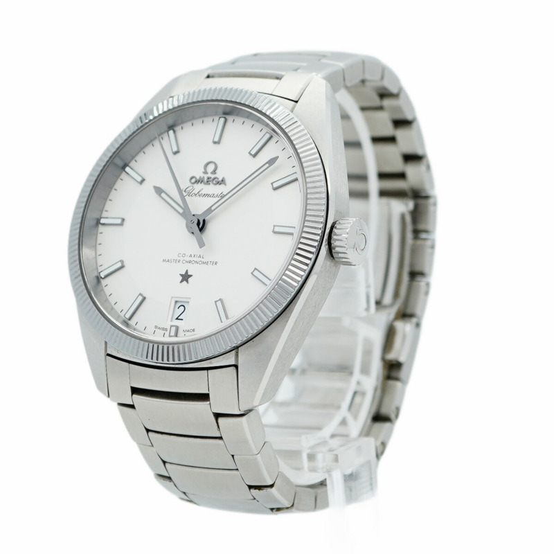 歐米茄星座系列環球霸王130.30.39.21.02.001銀色錶盤男士腕錶-2