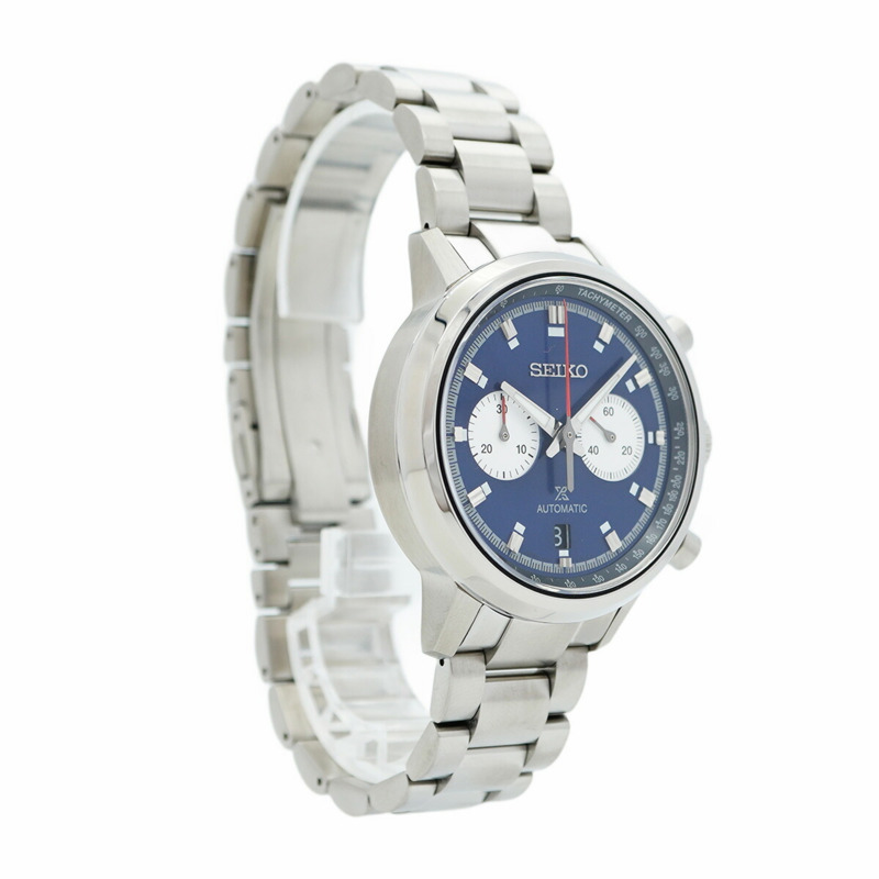 精工 Prospex 8R46-00B0 SBEC017 藍色錶盤男士腕錶-3