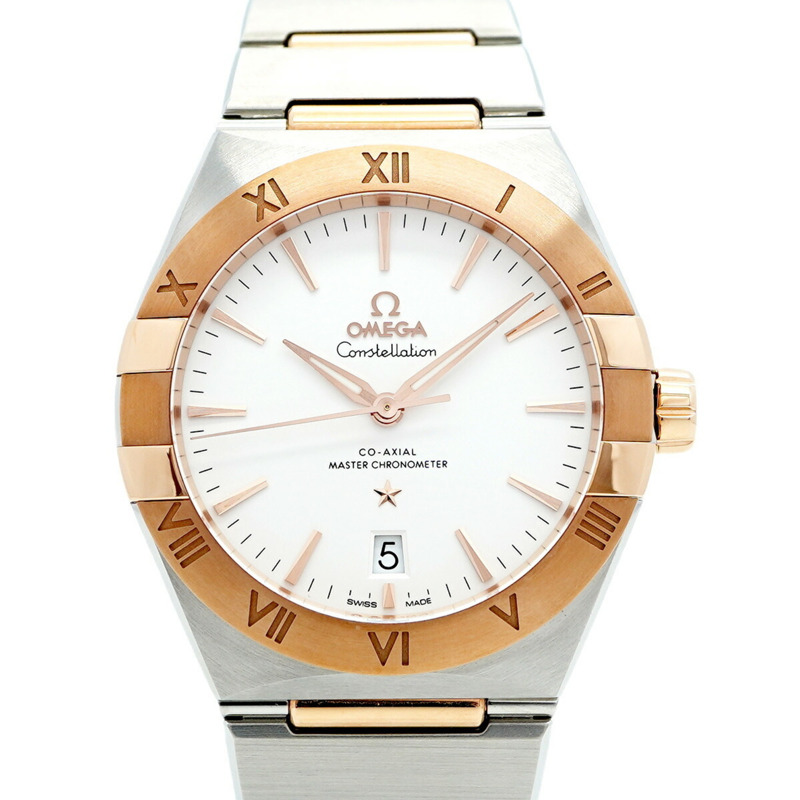 歐米茄星座系列 131.20.39.20.02.001 銀色錶盤男士腕錶-0