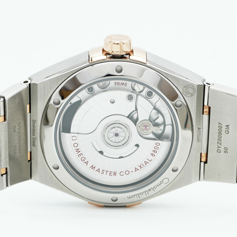 歐米茄星座系列 131.20.39.20.02.001 銀色錶盤男士腕錶-5