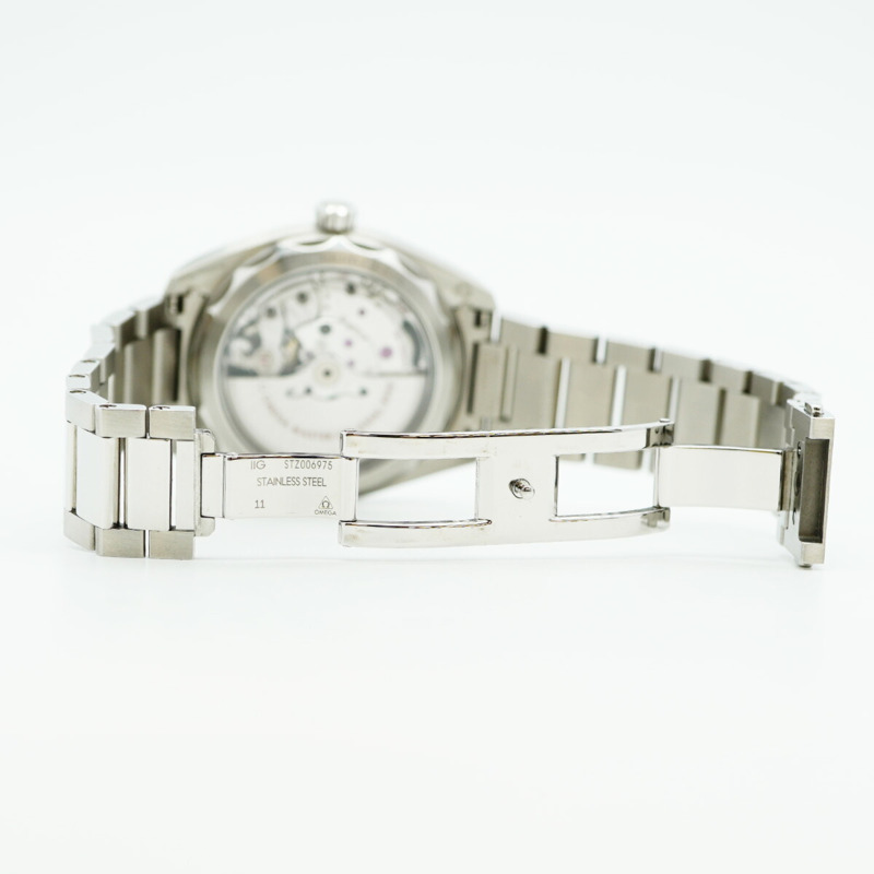 歐米茄海馬系列 220.10.41.21.03.004 藍色錶盤男士腕錶-4