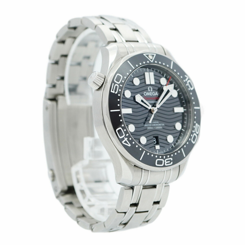 歐米茄海馬系列 210.30.42.20.01.001 黑色錶盤男士腕錶-3