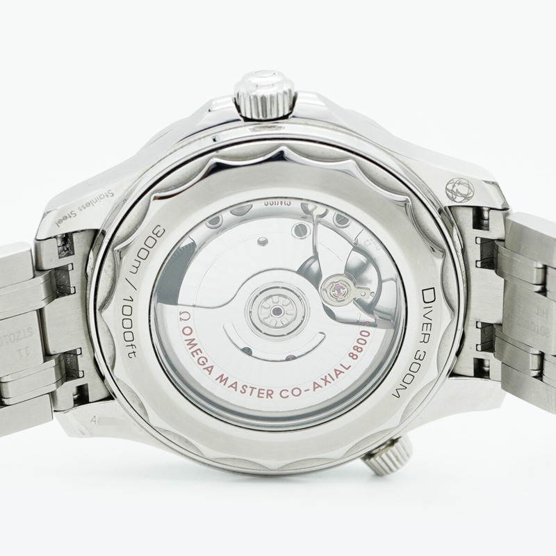 歐米茄海馬系列 210.30.42.20.01.001 黑色錶盤男士腕錶-5