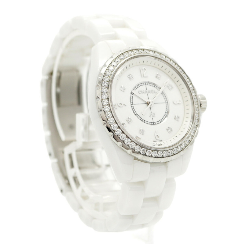 香奈兒 J12 H3110 白色錶盤女錶-2