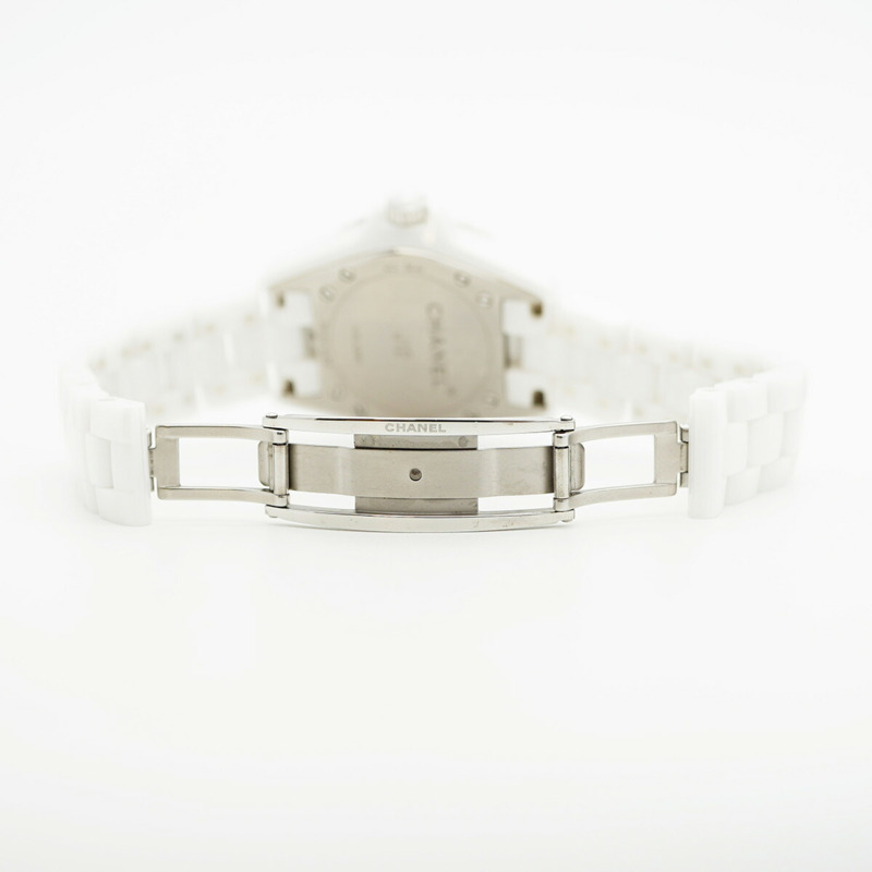 香奈兒 J12 H3110 白色錶盤女錶-3