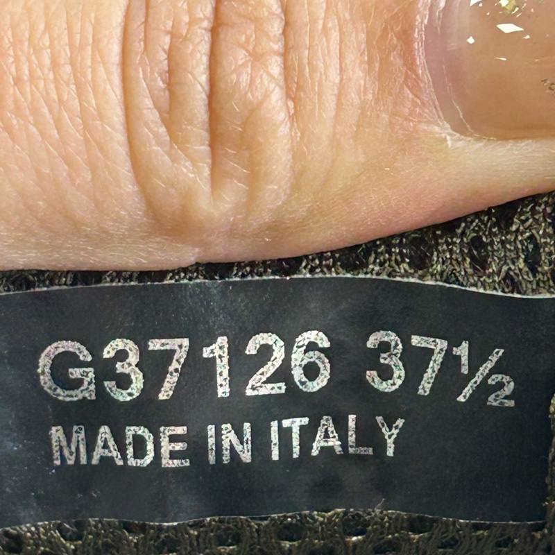 99新Chanel香奈兒雙C鏤空運動鞋 37.5 鏤空麂皮刺-6