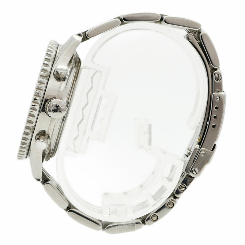 百年靈Navitimer Montbrillant A41370銀色錶盤男士腕錶-9