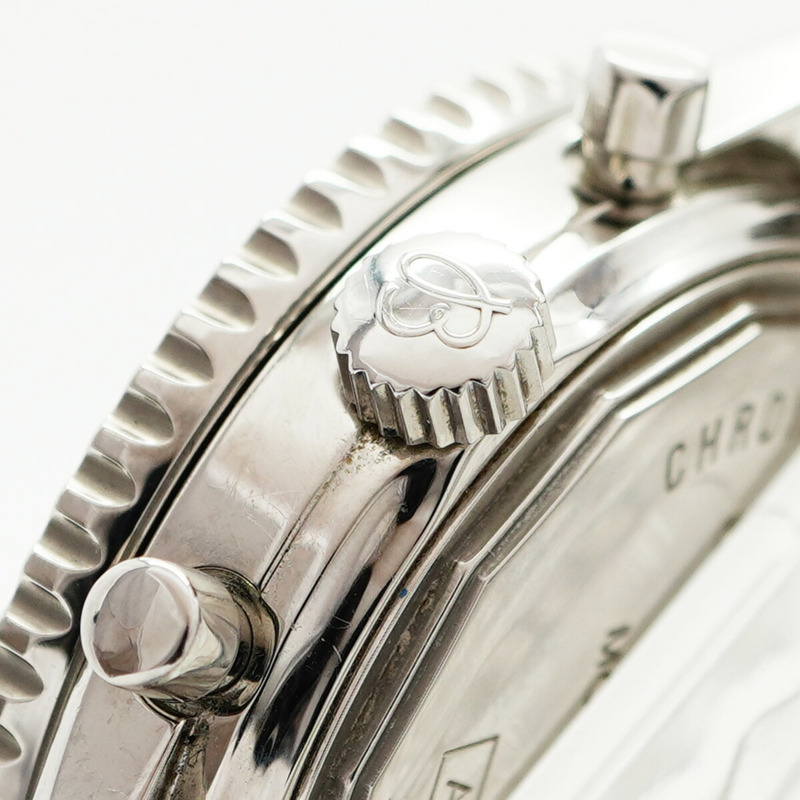 百年靈Navitimer Montbrillant A41370銀色錶盤男士腕錶-11