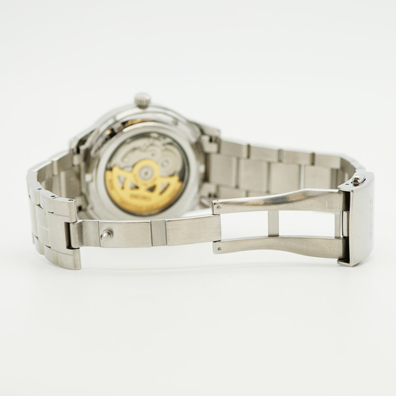 精工 Presage 4R39-00Z0 SARY189 銀色錶盤男士腕錶-3