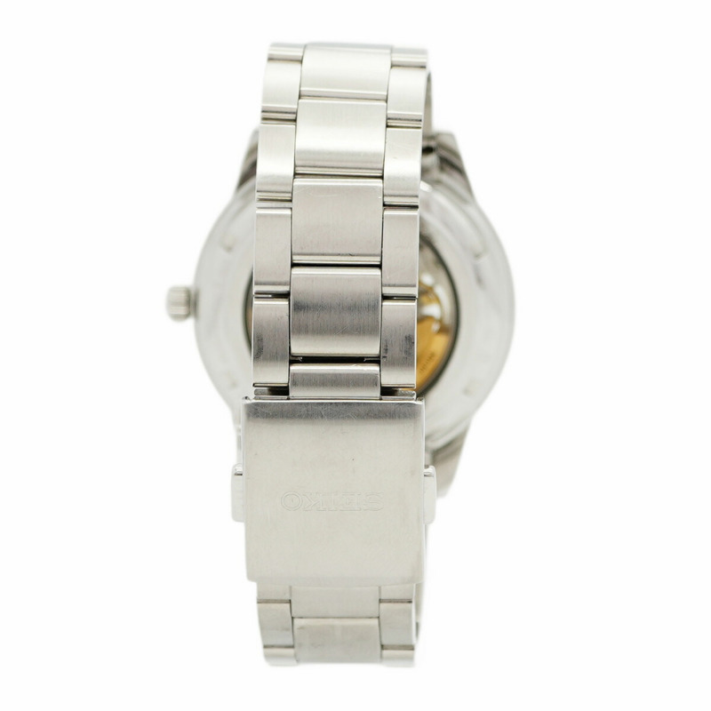 精工 Presage 4R39-00Z0 SARY189 銀色錶盤男士腕錶-6