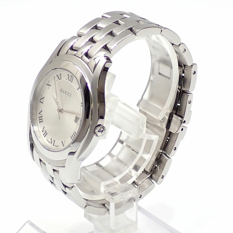 Gucci 男士石英不鏽鋼腕錶 YA055305 電池供電 G-Class A221289-1