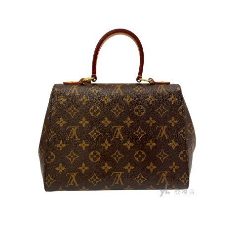 LV包包 原花CLUNY BB雙色背帶兩用包M42738-3