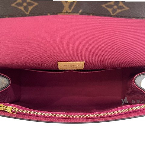 LV包包 原花CLUNY BB雙色背帶兩用包M42738-5