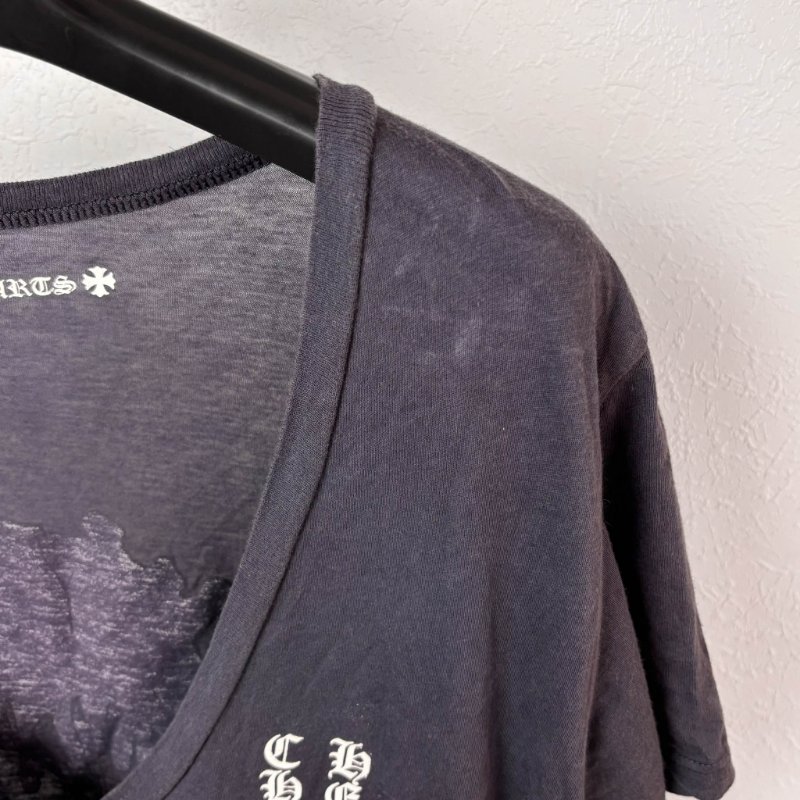 ::Chrome Hearts:: 克羅心 x MATTY BOY 灰藍色T-Shirt 短袖上衣 s號-1