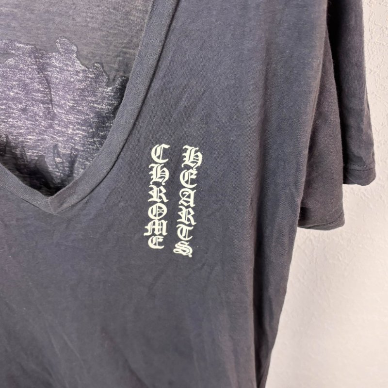 ::Chrome Hearts:: 克羅心 x MATTY BOY 灰藍色T-Shirt 短袖上衣 s號-2